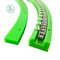 UPE 가이드 레일 녹색 성격 ISO9001를 기계로 가공하는 ODM 플라스틱 CNC